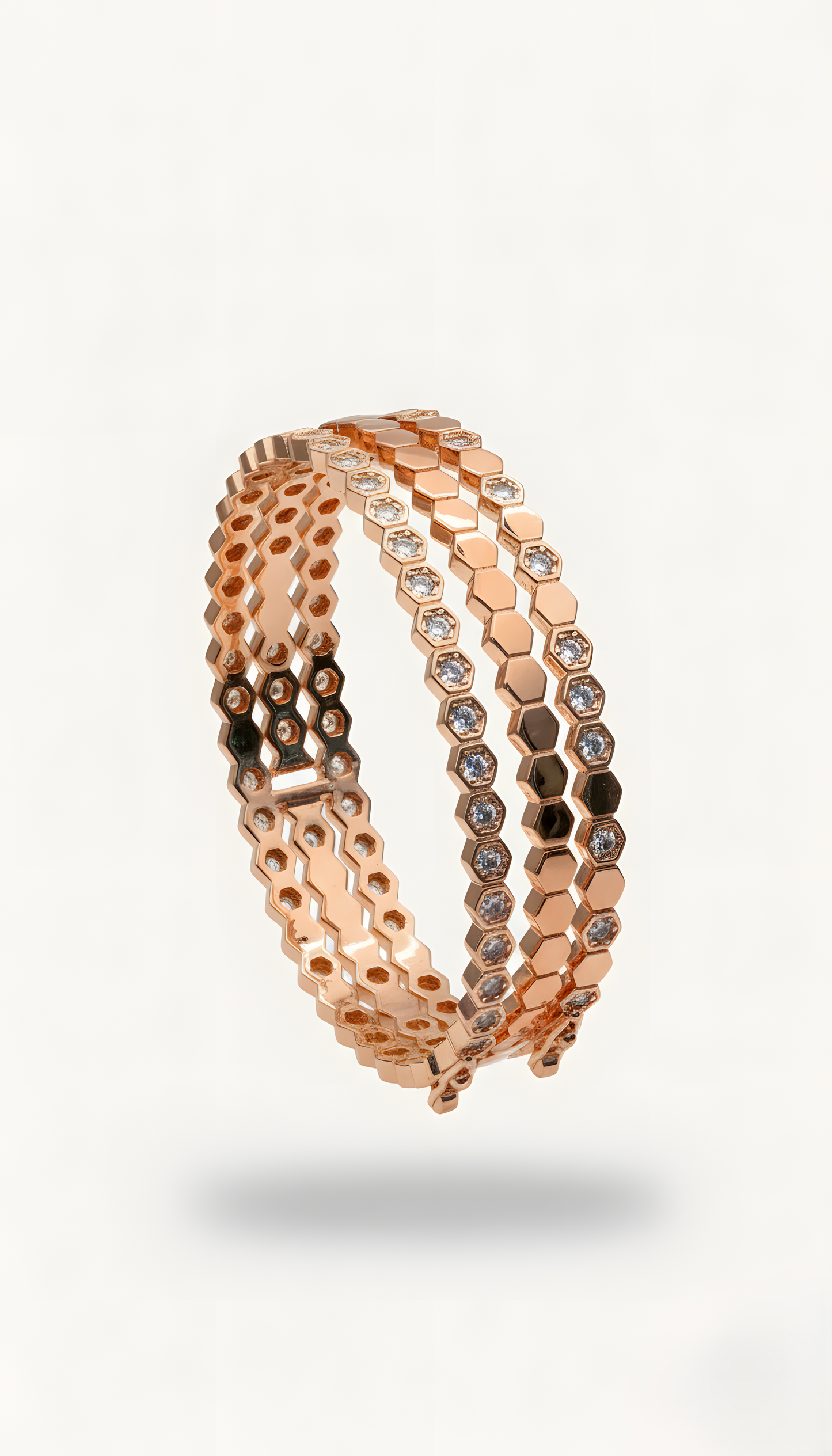 Bracelet nid d'abeille