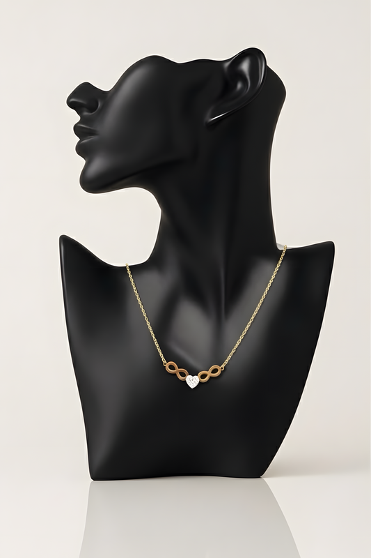 Colier Infini Cœur d'Amour